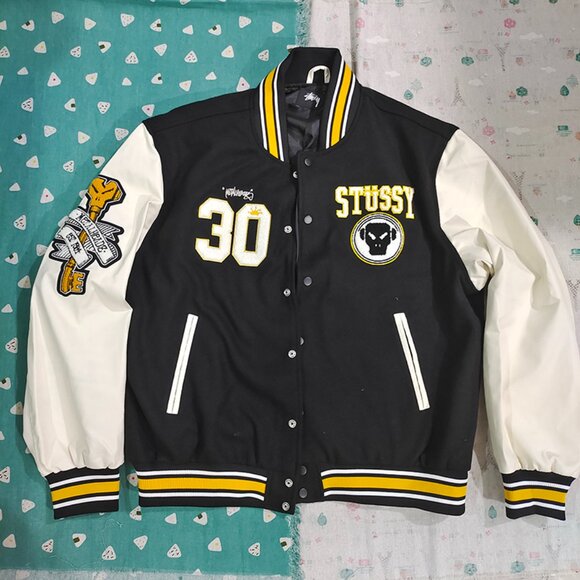 Stussy x Goldie Metalheadz 30 Varsity Jacket - Picture 1 of 9